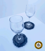 Wine Holder with Coaster Set