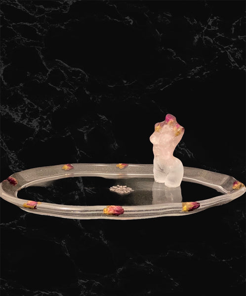 Goddess Rose Dish