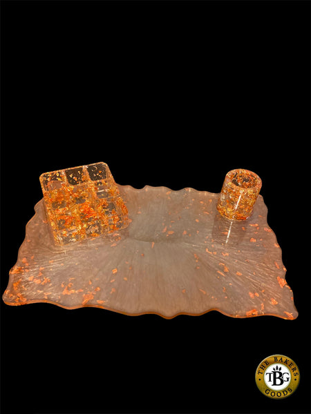 Rose Gold Make Up Tray